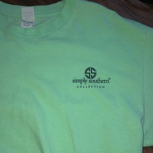 A simply southern green shirt